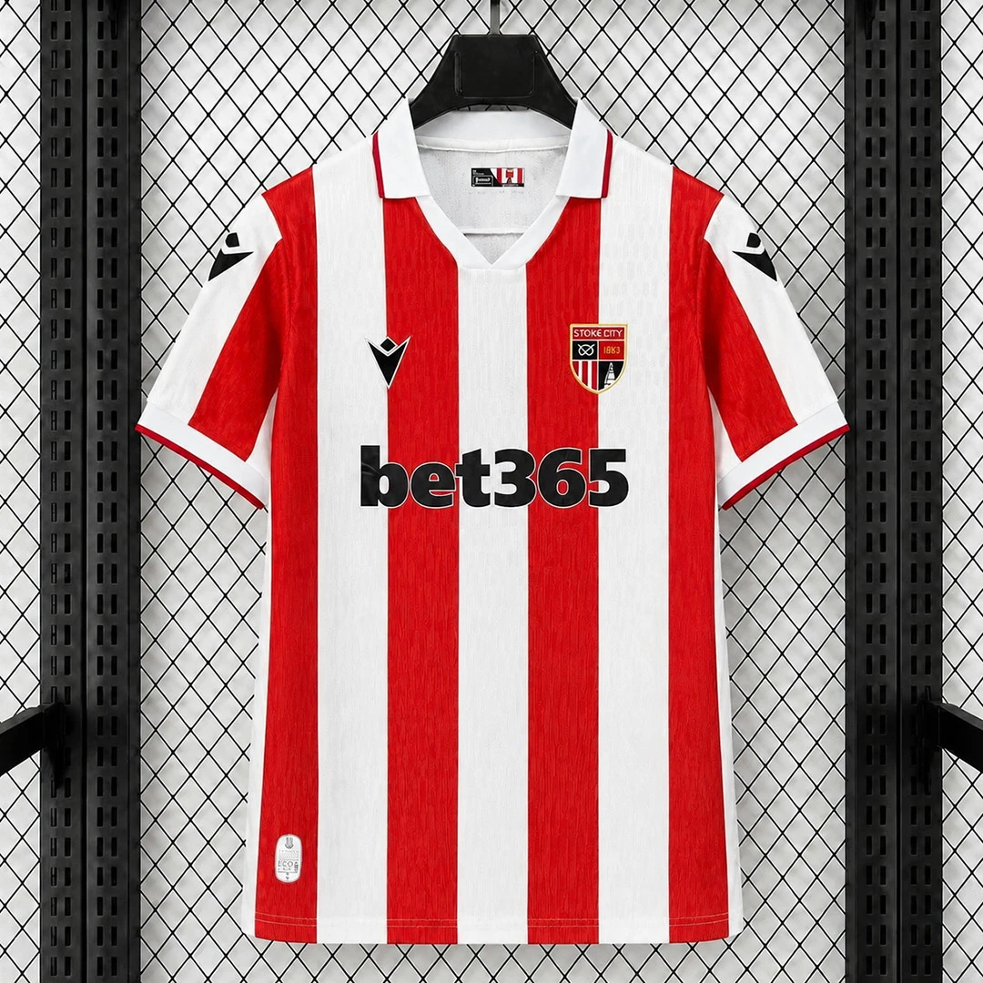 26/27 Stoke City Home Soccer Jersey