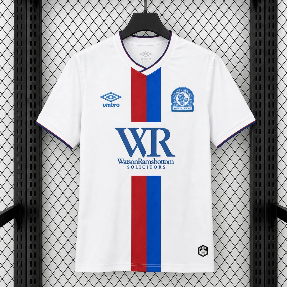 26/27 Blackburn Rovers Away Soccer Jersey