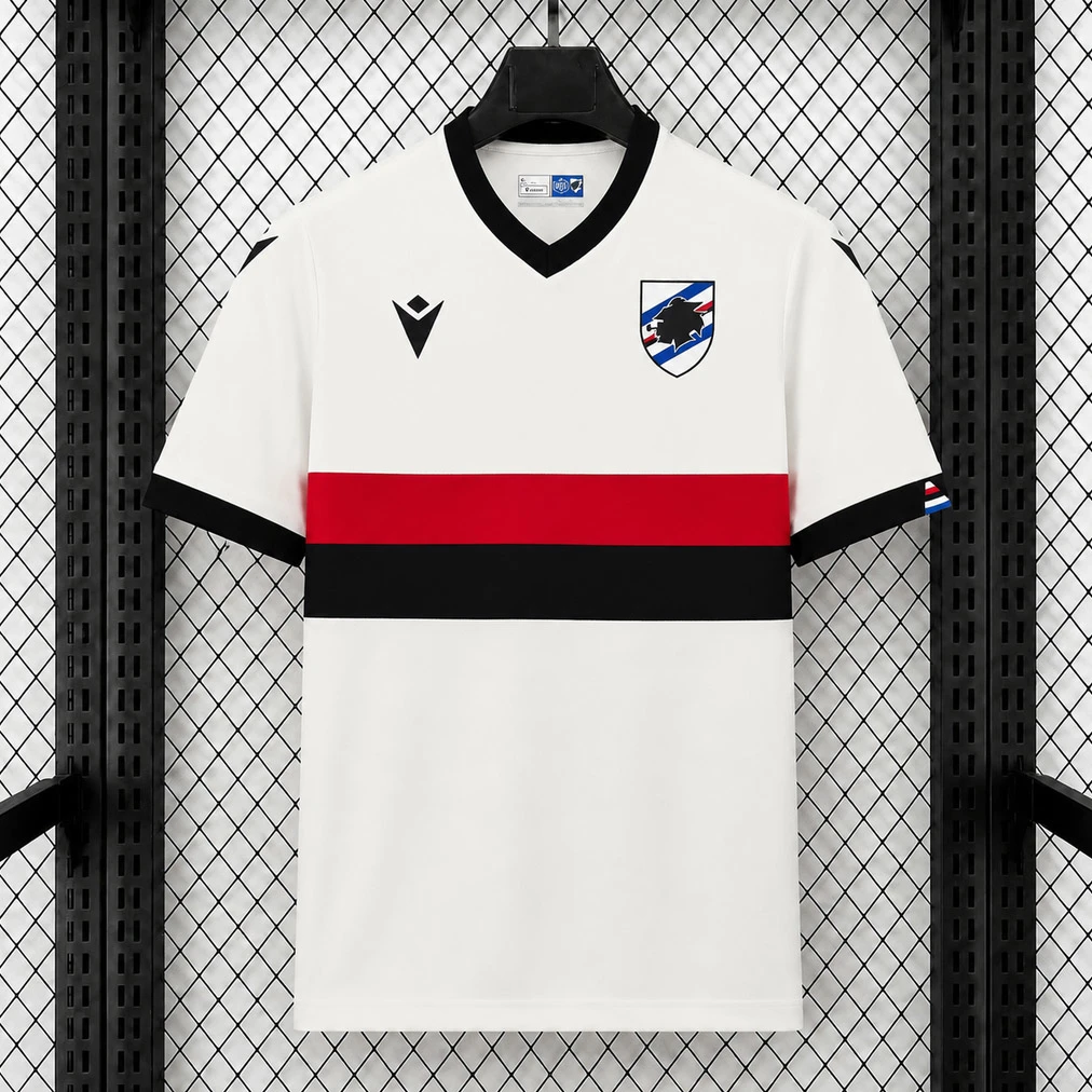26/27 Sampdoria Away Soccer Jersey