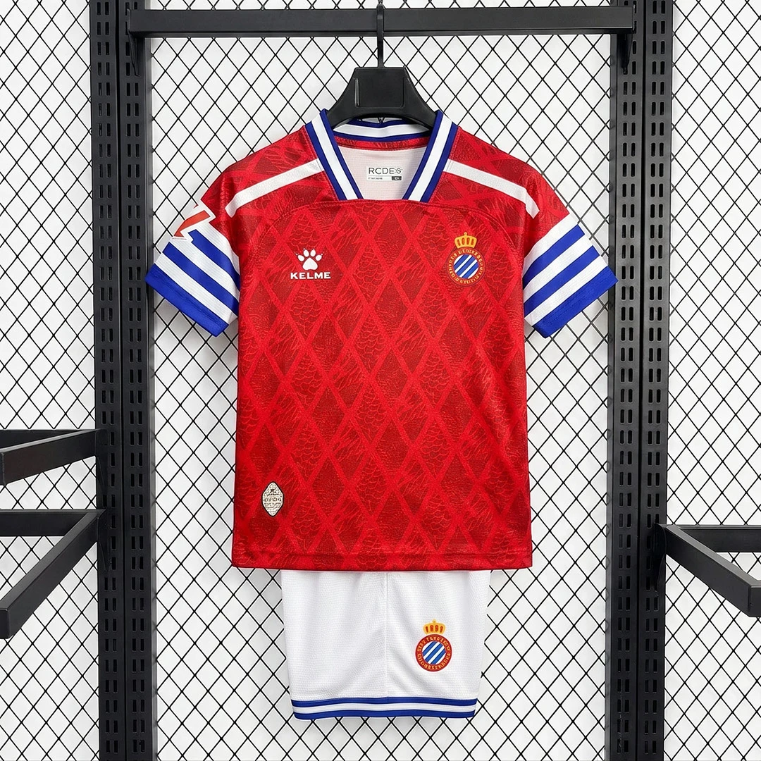 26/27 Espanyol Away Kids Soccer Jersey