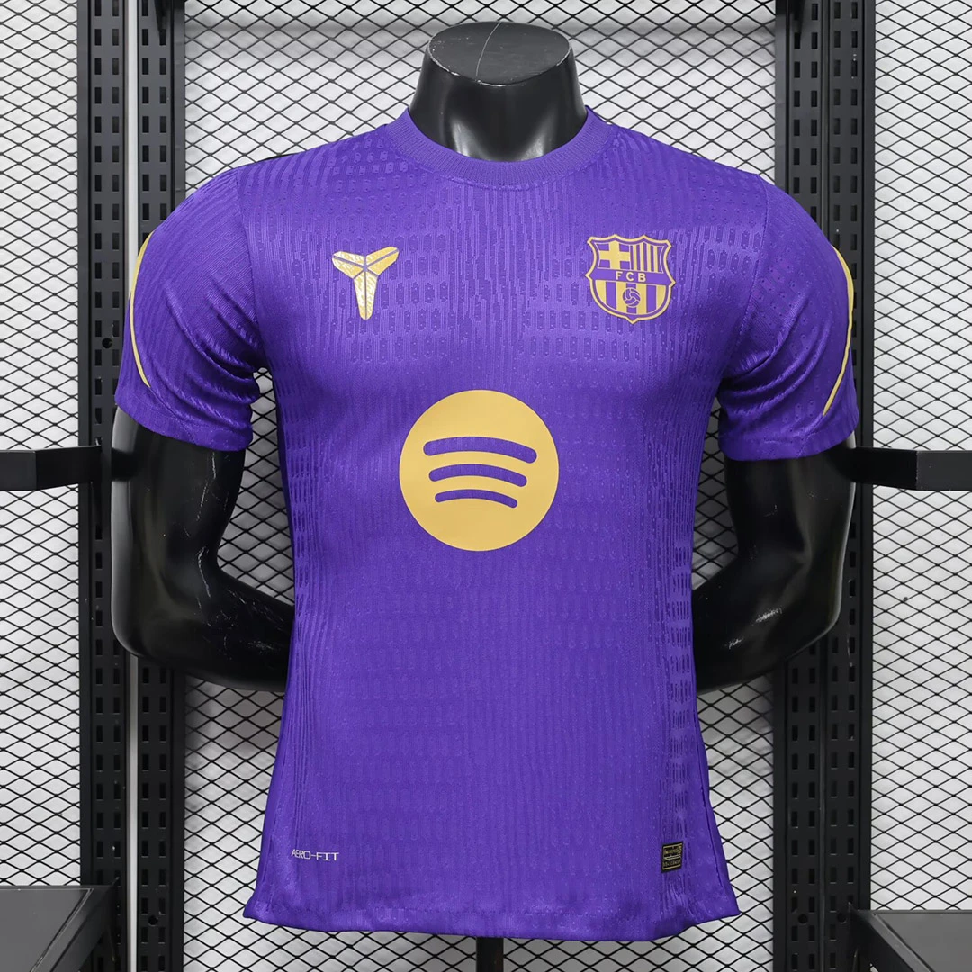 26/27 Barcelona Training 2 Purple Player Version Soccer Jersey