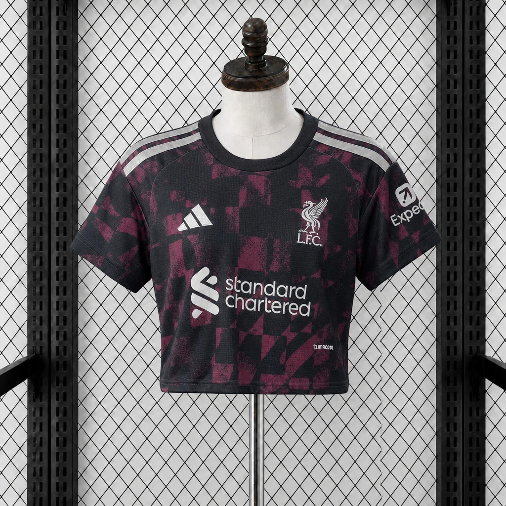 26/27 Liverpool Third Women Crop Jersey