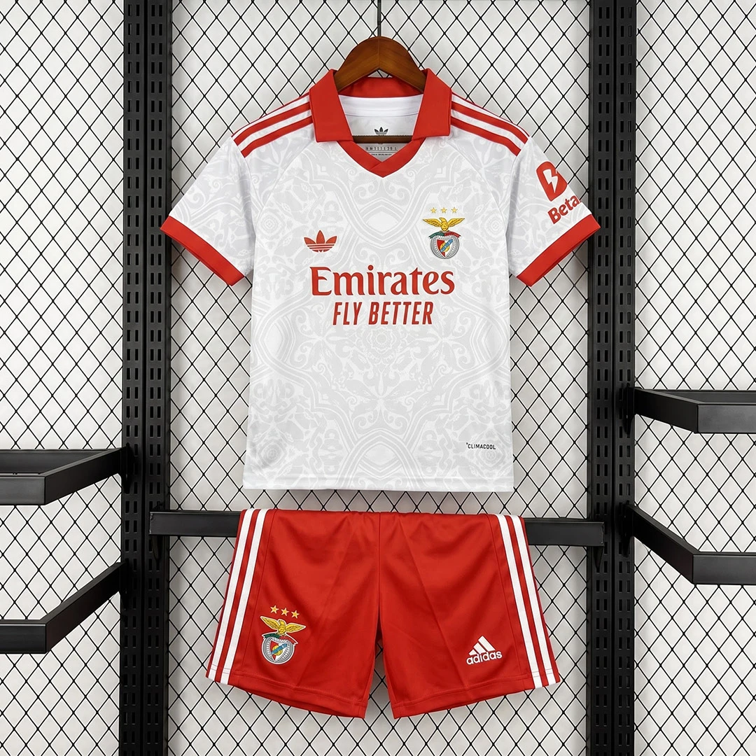 26/27 Benfica Away Kids Soccer Jersey