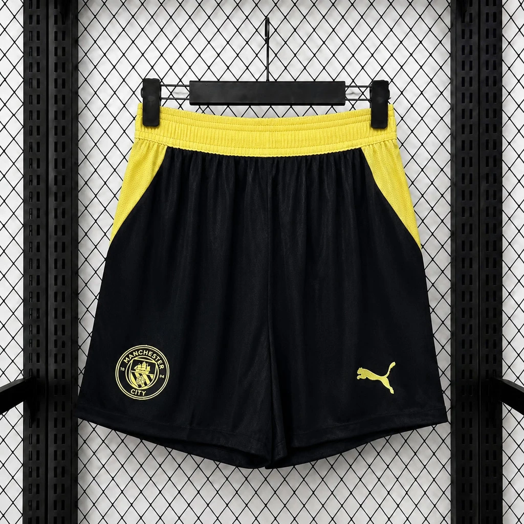 26/27 Manchester City Away Soccer Shorts