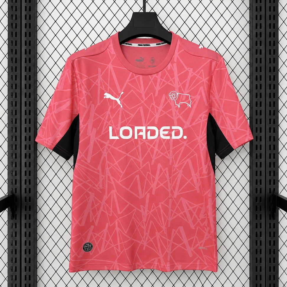 26/27 Derby County Away Soccer Jersey