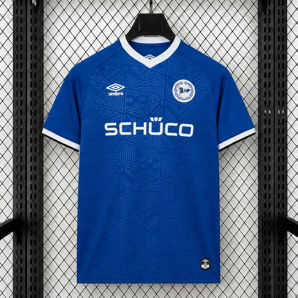 26/27 Bielefeld Home Soccer Jersey