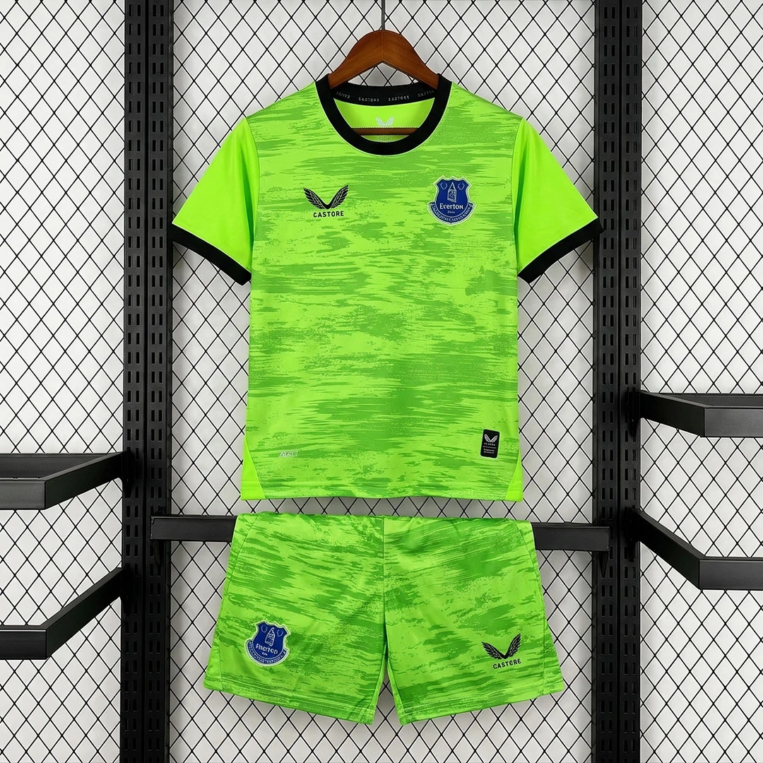 26/27 Everton Goalkeeper 1 Kids Soccer Jersey