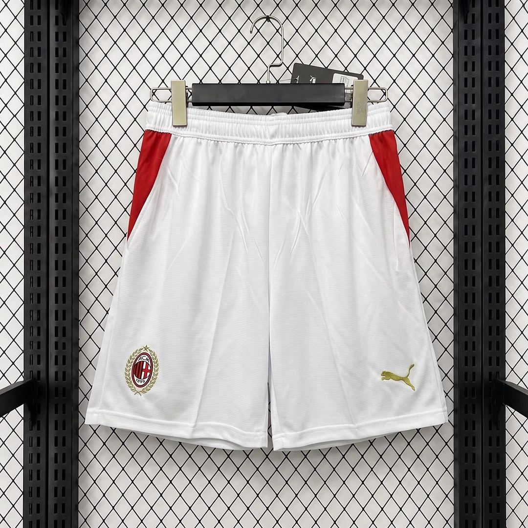 26/27 AC Milan Home White Soccer Shorts
