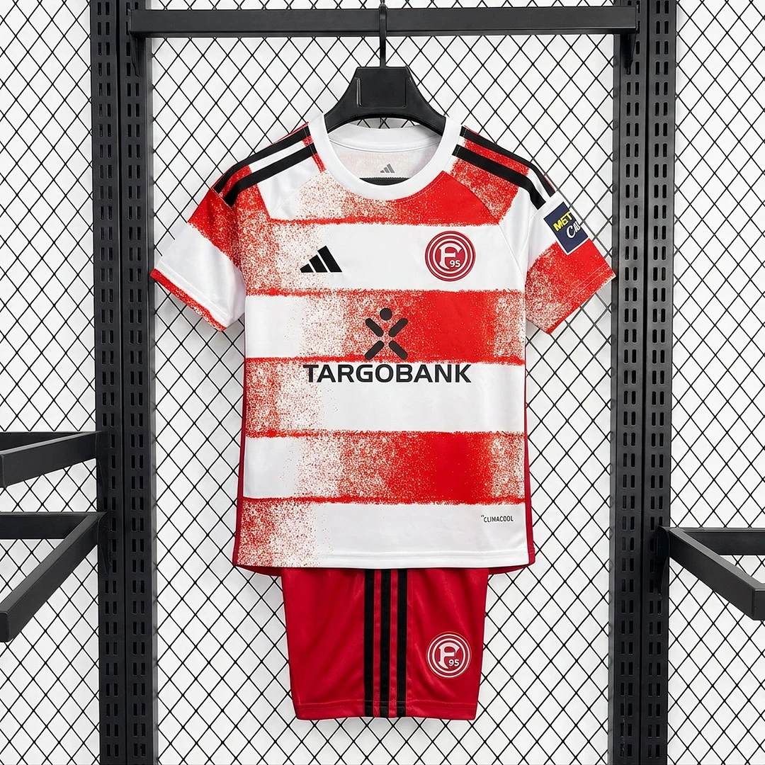 26/27 Dusseldorf Home Kids Soccer Jersey