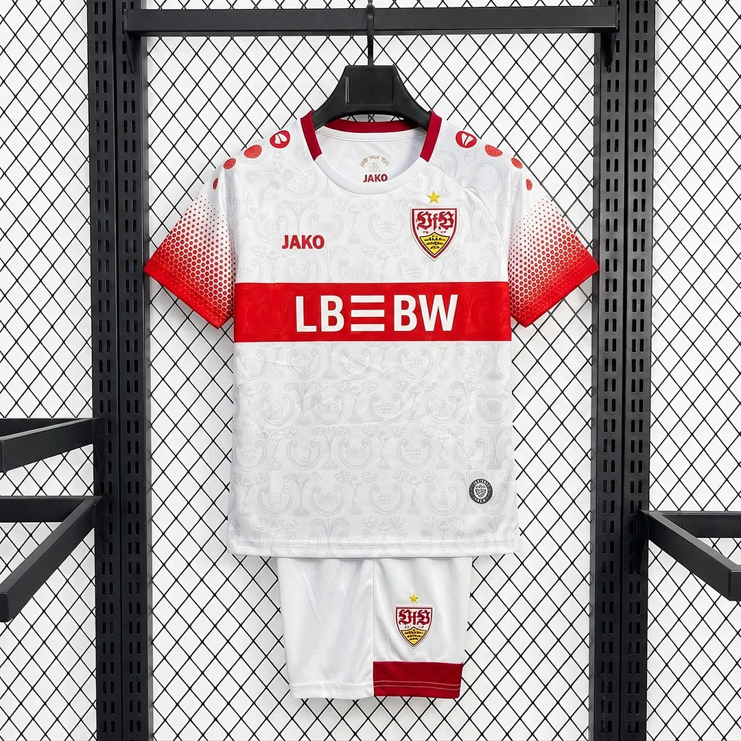 26/27 Stuttgart Home Kids Soccer Jersey