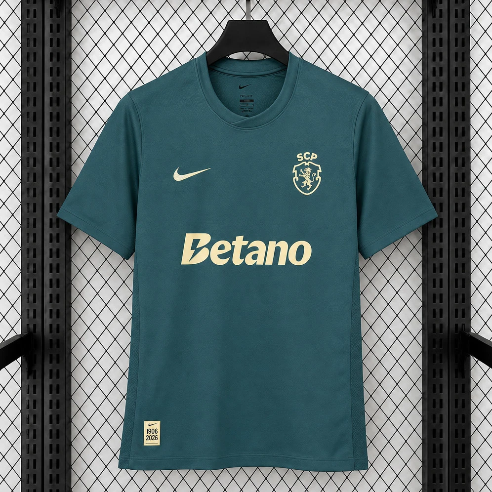 26/27 Sporting CP Lisbon 120 Years Anniversary Soccer Jersey