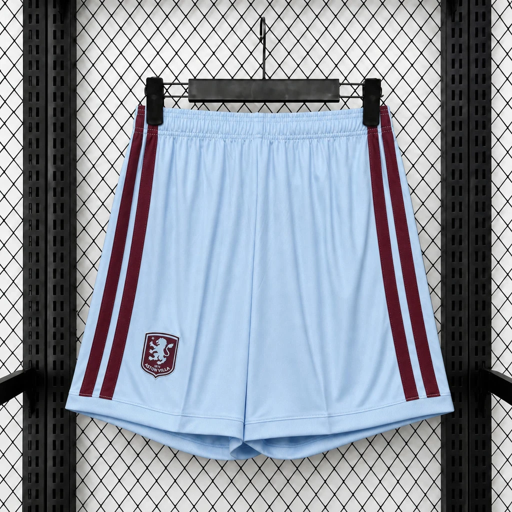 26/27 Aston Villa Home Soccer Shorts