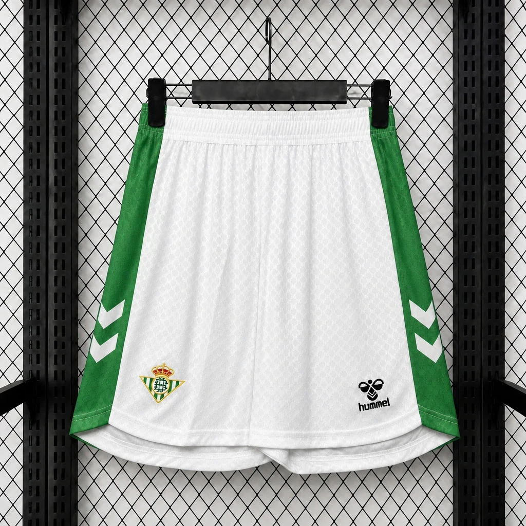 26/27 Real Betis Home Soccer Shorts