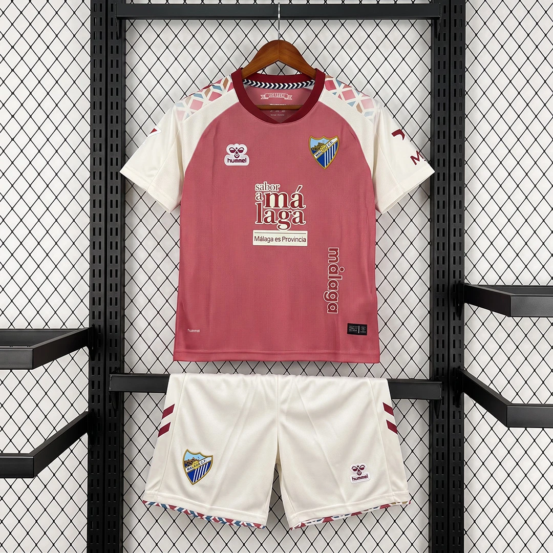 26/27 Malaga Away Kids Soccer Jersey