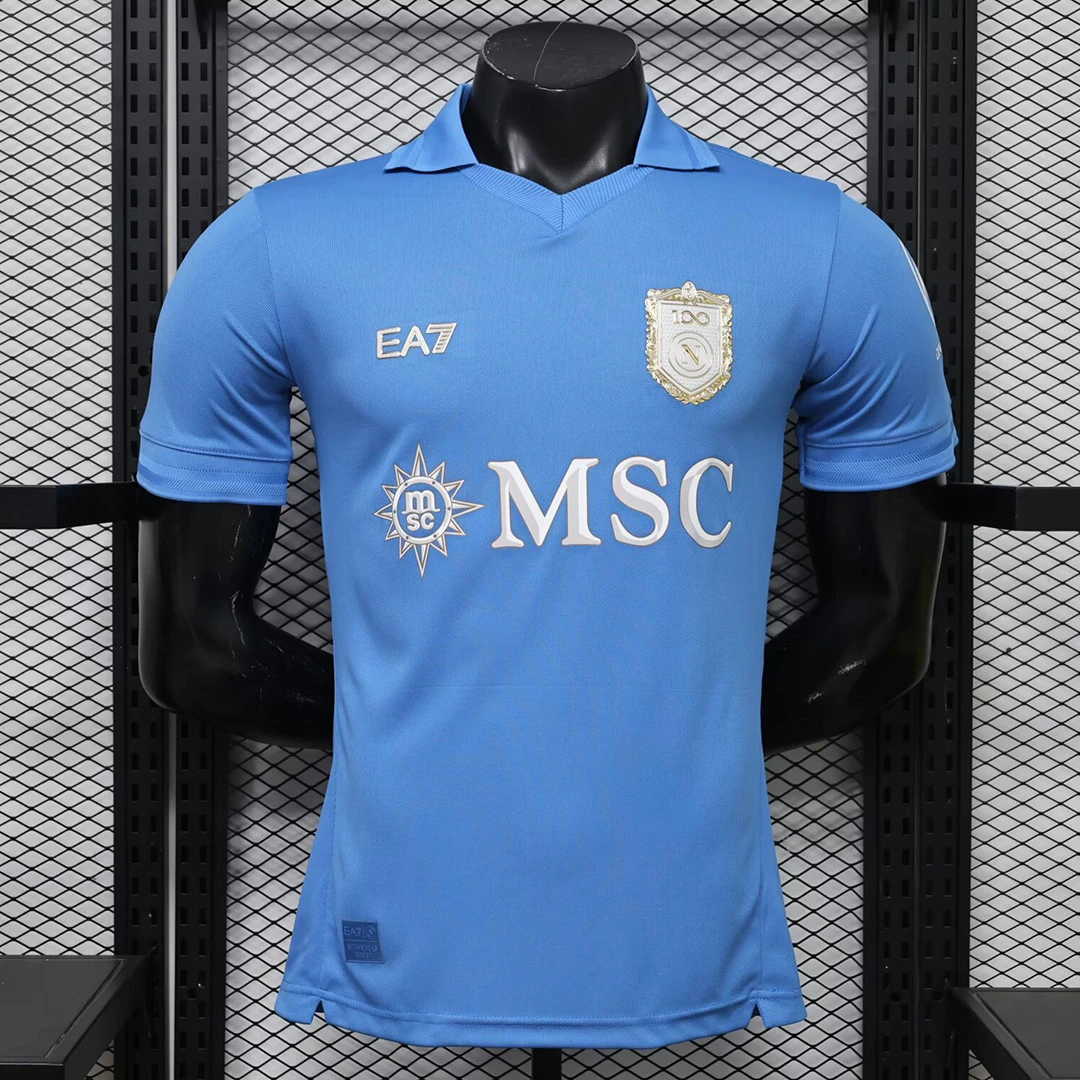 26/27 Napoli Home Player Version Soccer Jersey