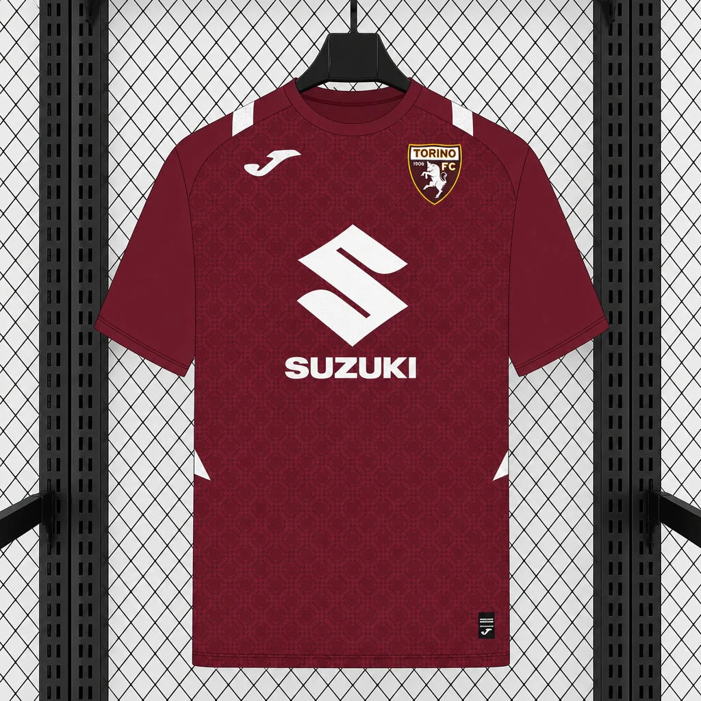 26/27 Torino Home Soccer Jersey