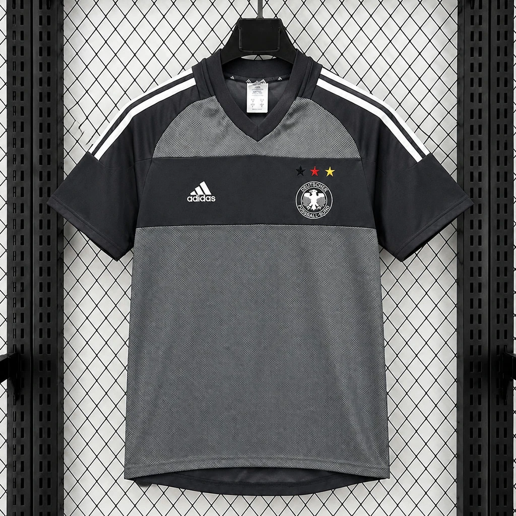 2002 Germany Away Retro Soccer Jersey