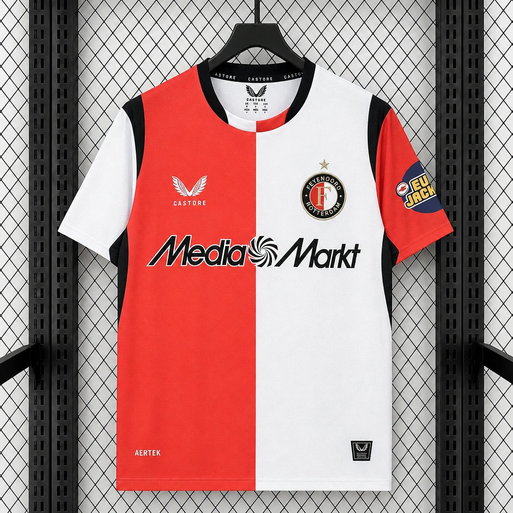 26/27 Feyenoord Home Soccer Jersey