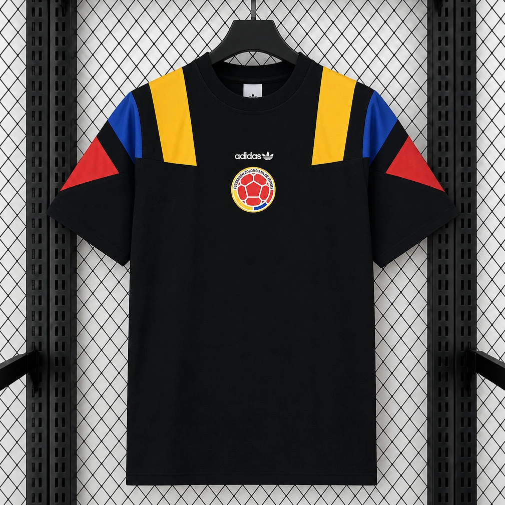 2026 Colombia EQT Cotton Black T-Shirt