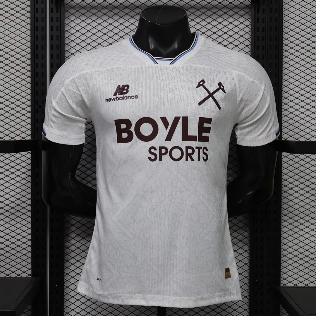 26/27 West Ham United Away Player Version Soccer Jersey
