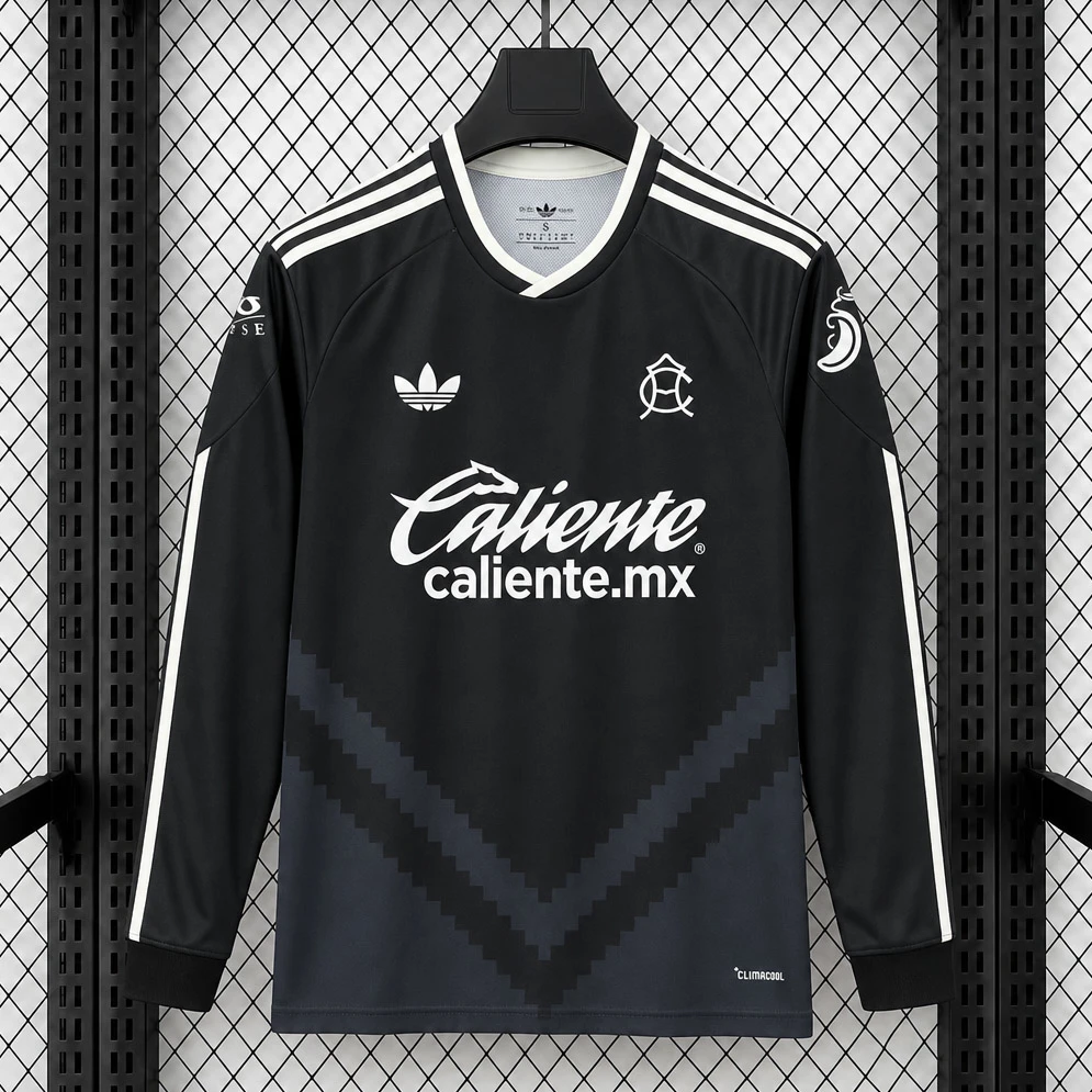 26/27 Club America Away Long Sleeve Soccer Jersey
