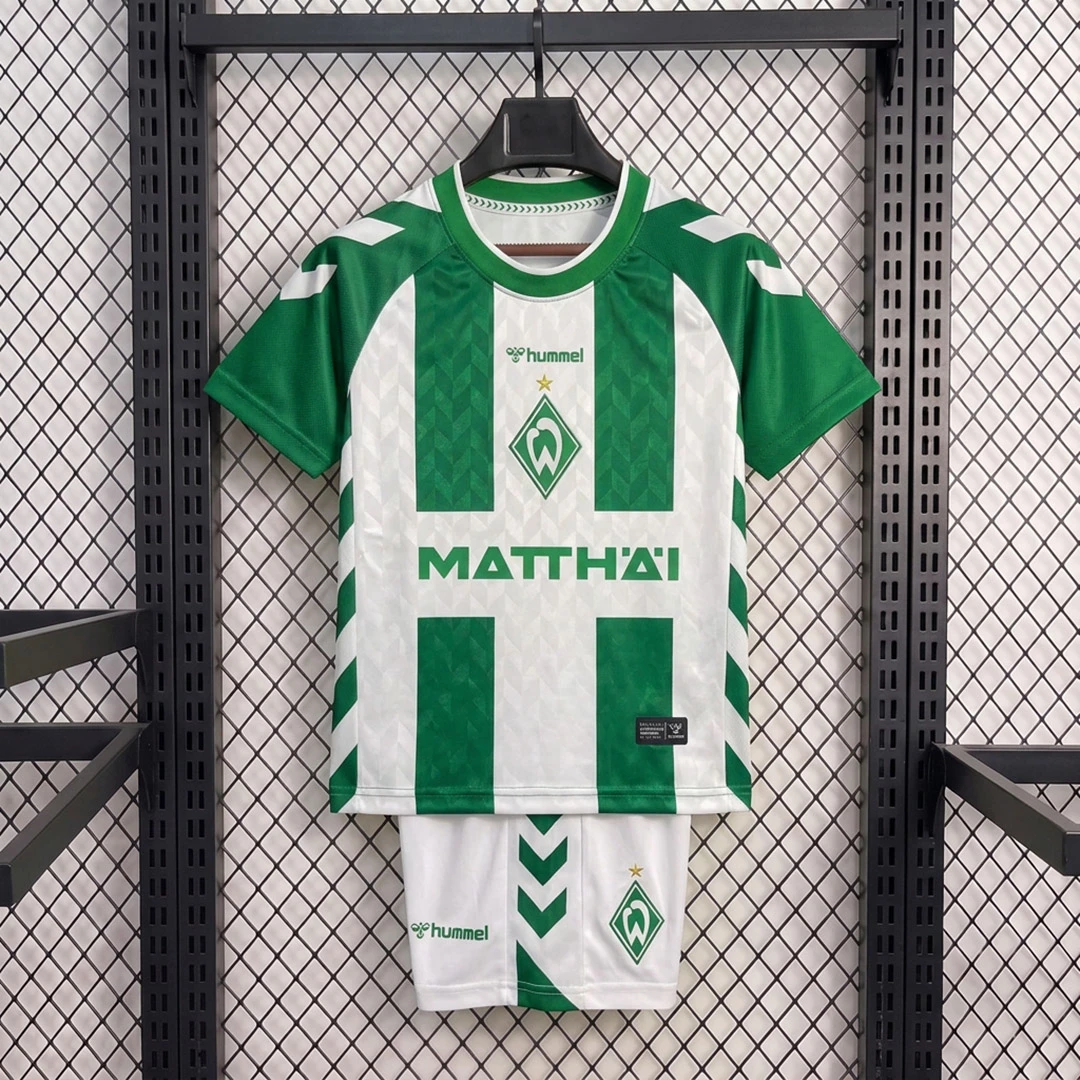 26/27 Werder Bremen Home Kids Soccer Jersey
