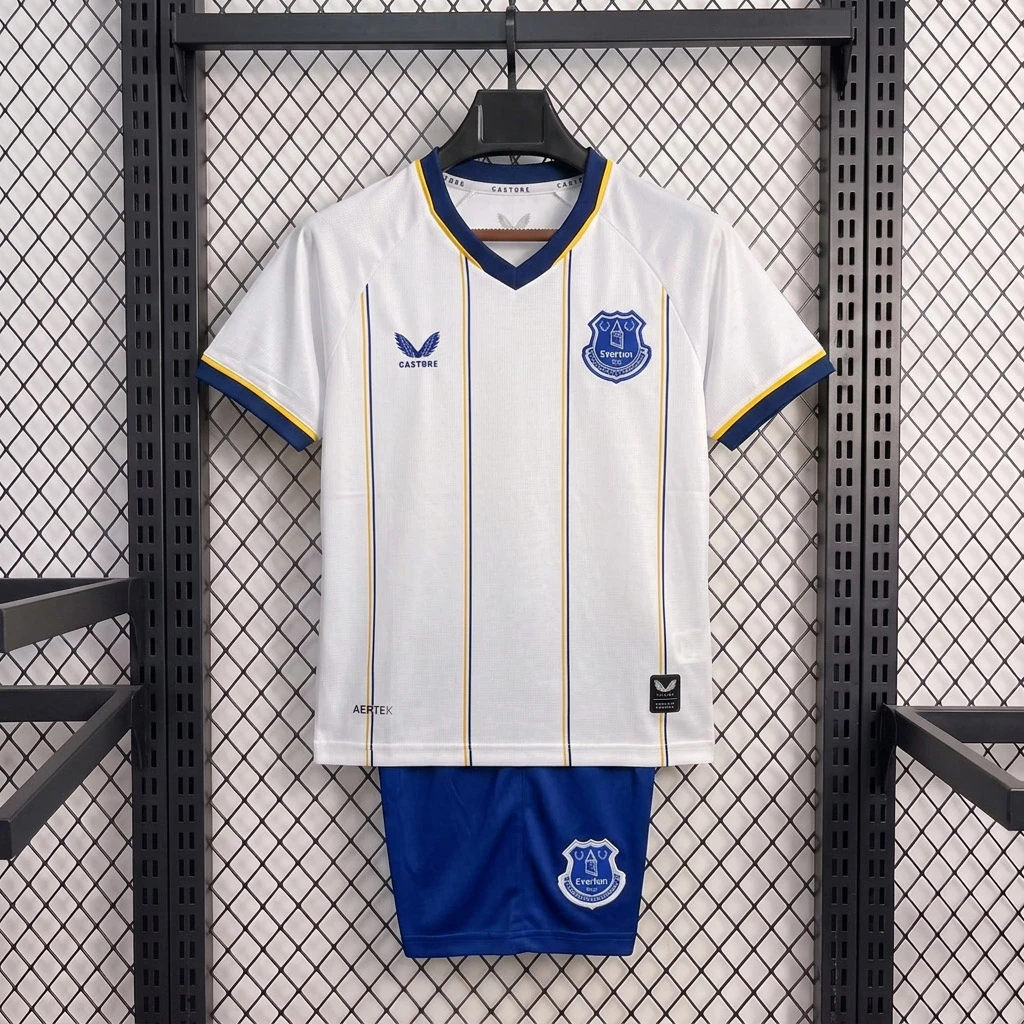 26/27 Everton Away Kids Soccer Jersey