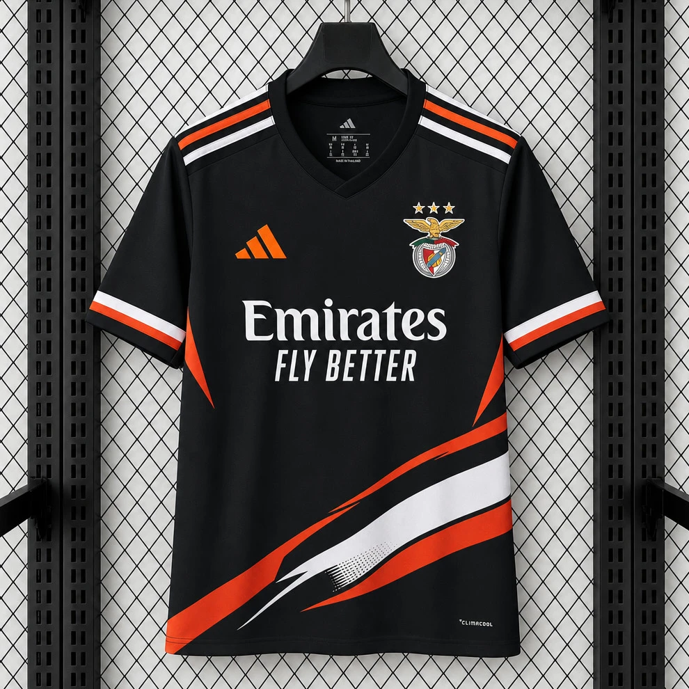 26/27 Benfica Special Edition Black Soccer Jersey