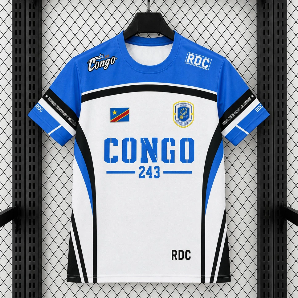 2026 Congo 243 Specail Edition White Soccer Jersey