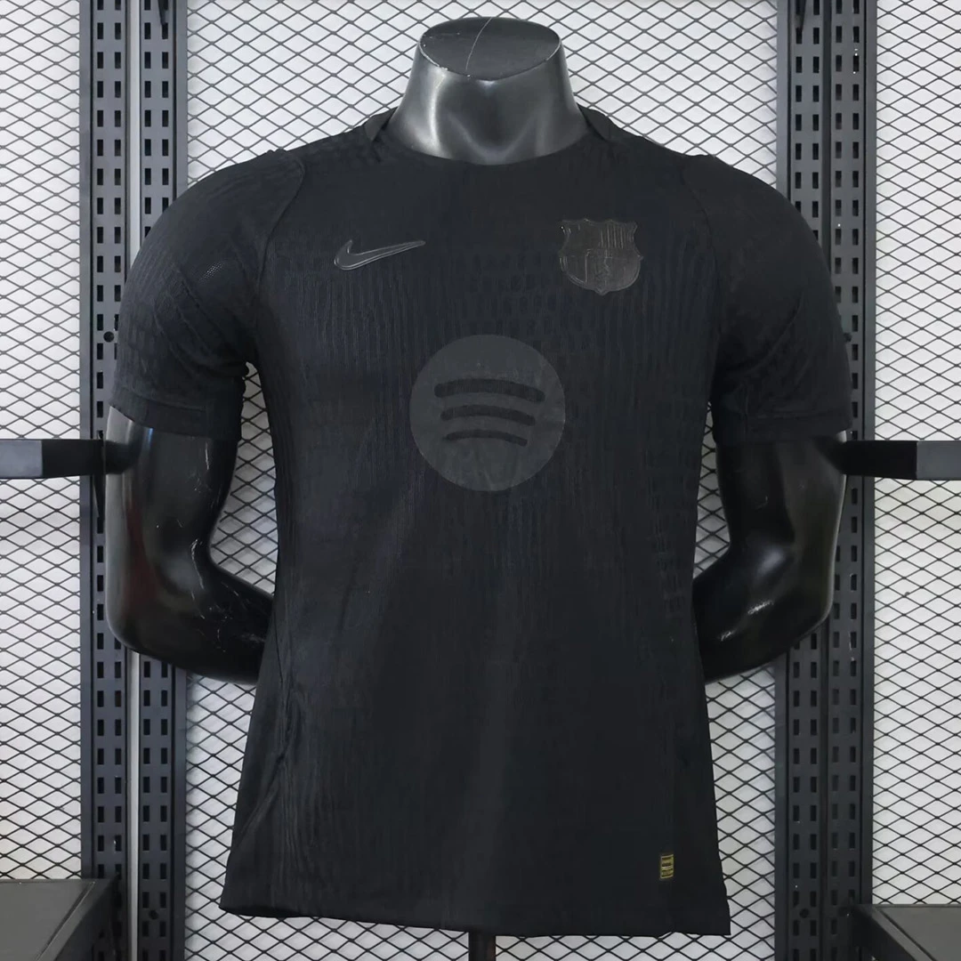 26/27 Barcelona All Black Special Player Version Soccer Jersey
