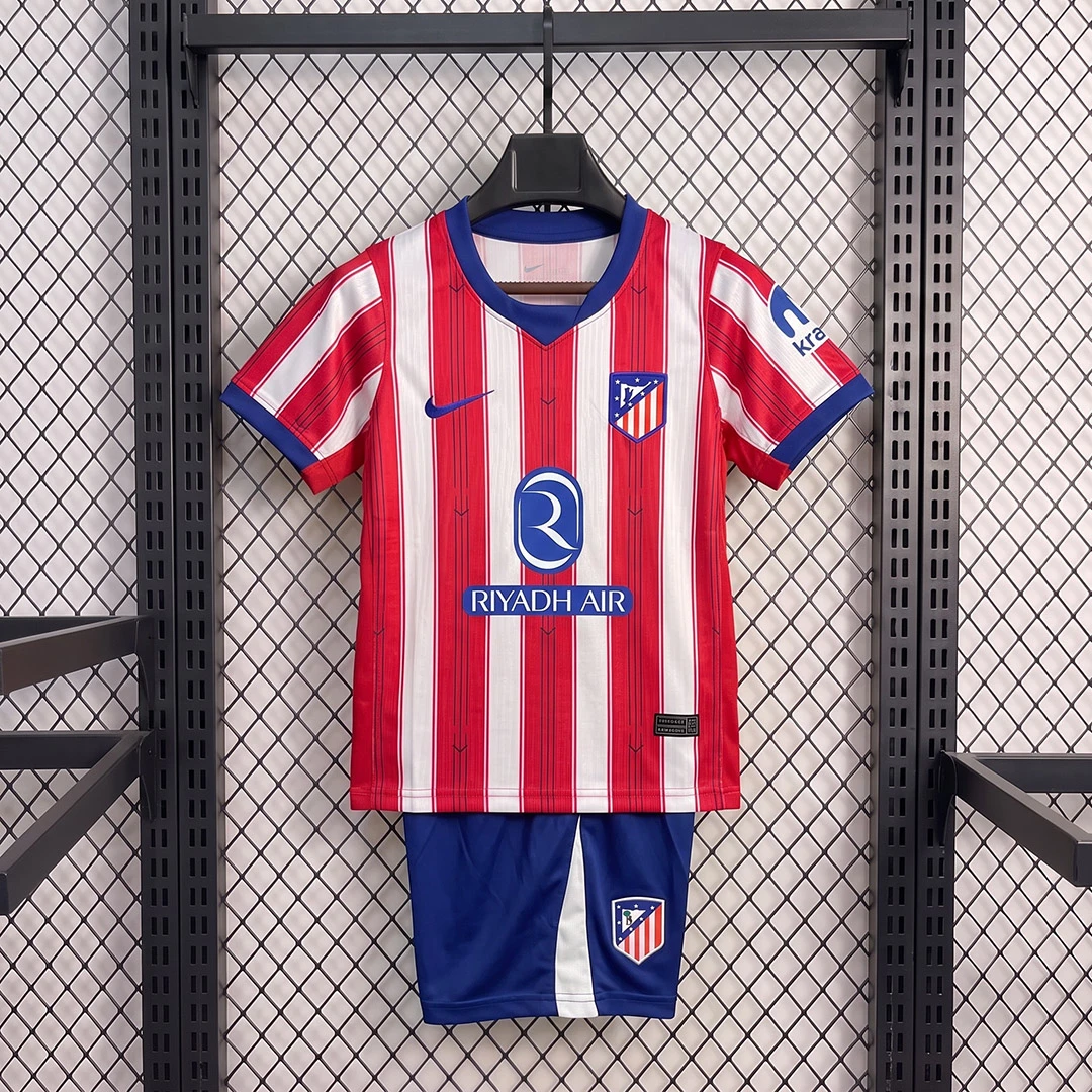 26/27 Atletico Madrid Home Kids Soccer Jersey
