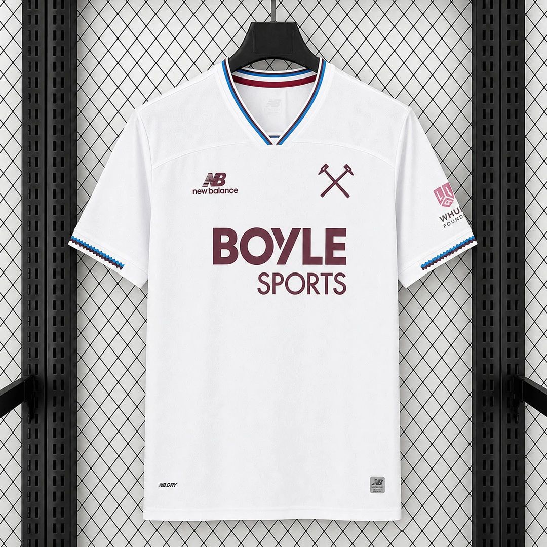 26/27 West Ham United Away Soccer Jersey