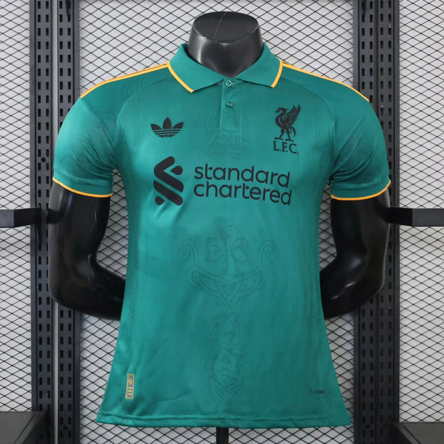 26/27 Liverpool Green Black Retro Player Version Soccer Jersey
