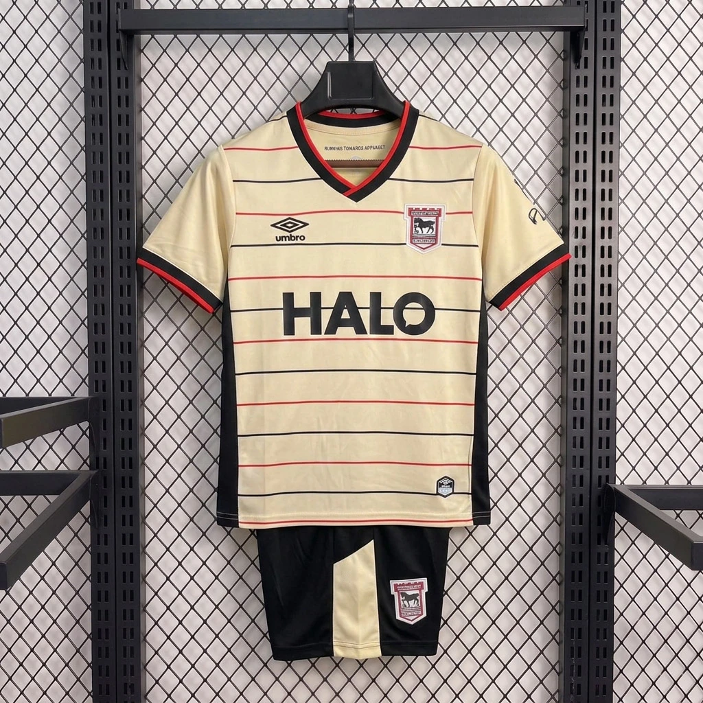 26/27 Ipswich City Away Kids Soccer Jersey