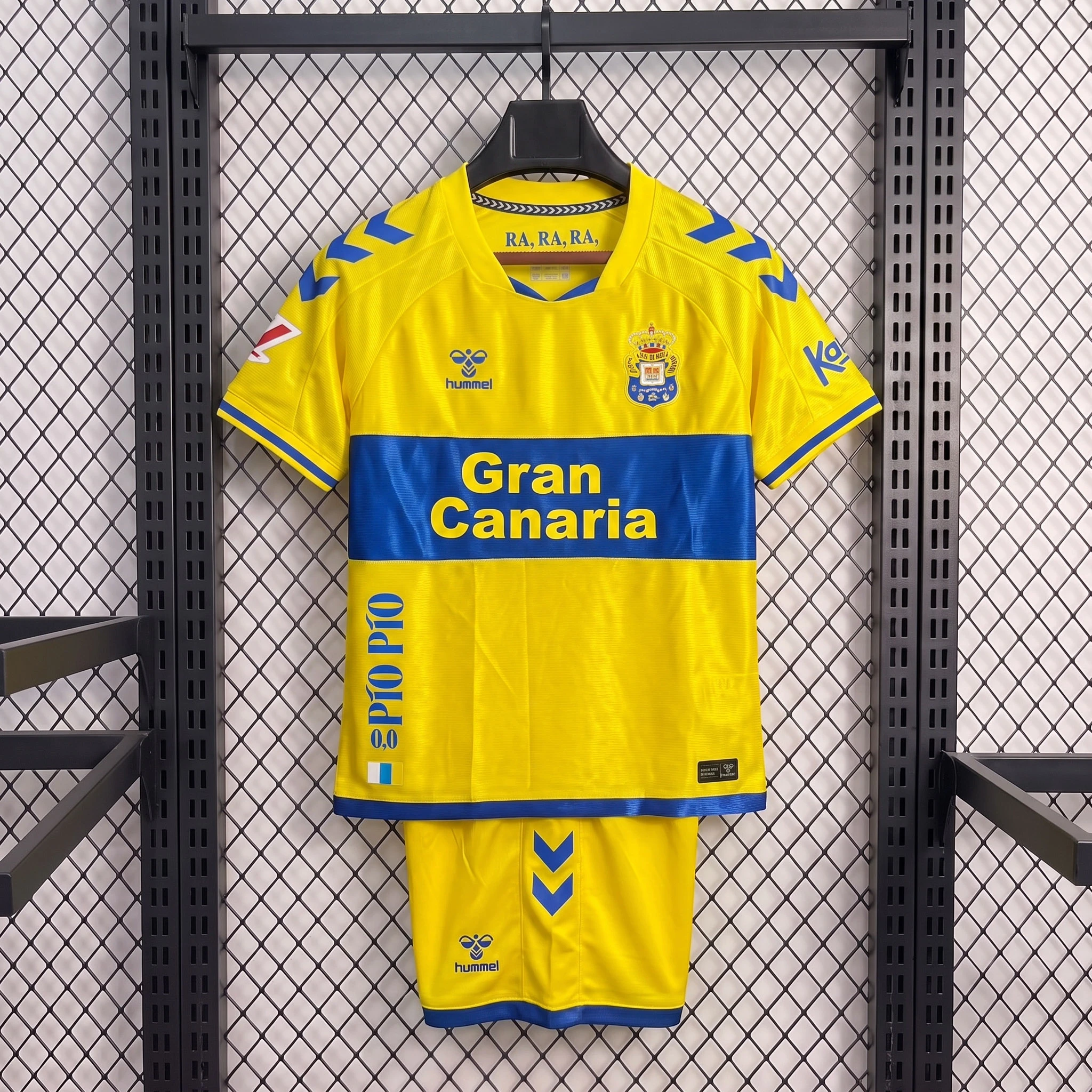 26/27 UD Las Palmas Home Kids Soccer Jersey