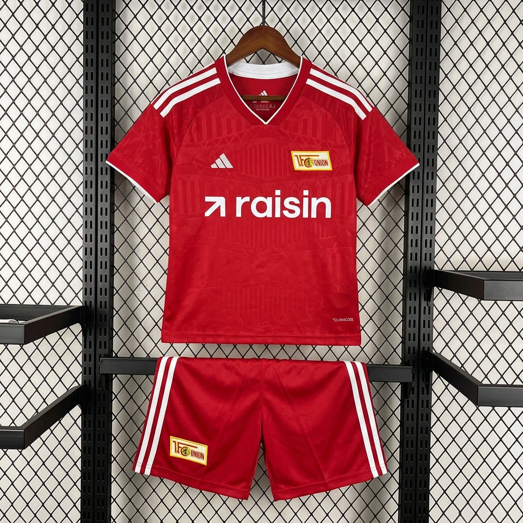 26/27 Union Berlin Home Kids Soccer Jersey