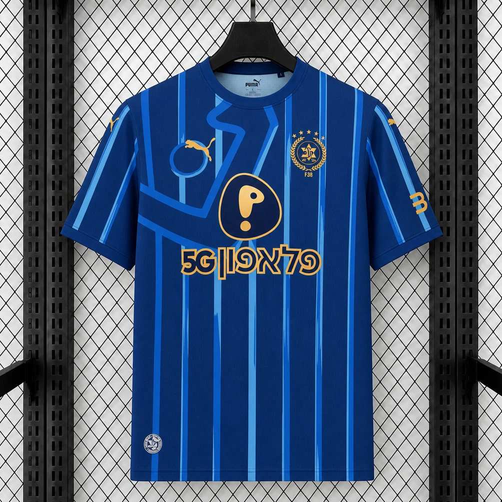 26/27 Maccabi Tel Aviv Away Soccer Jersey