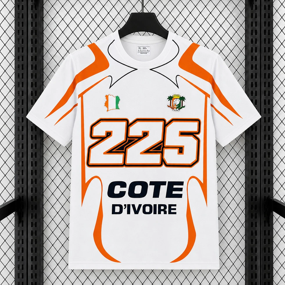 2026 Ivory Coast 225 Special Edition White Soccer Jersey