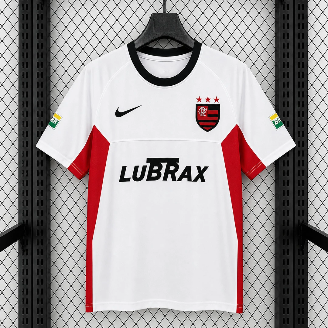 2001 Flamengo Away Retro Soccer Jersey