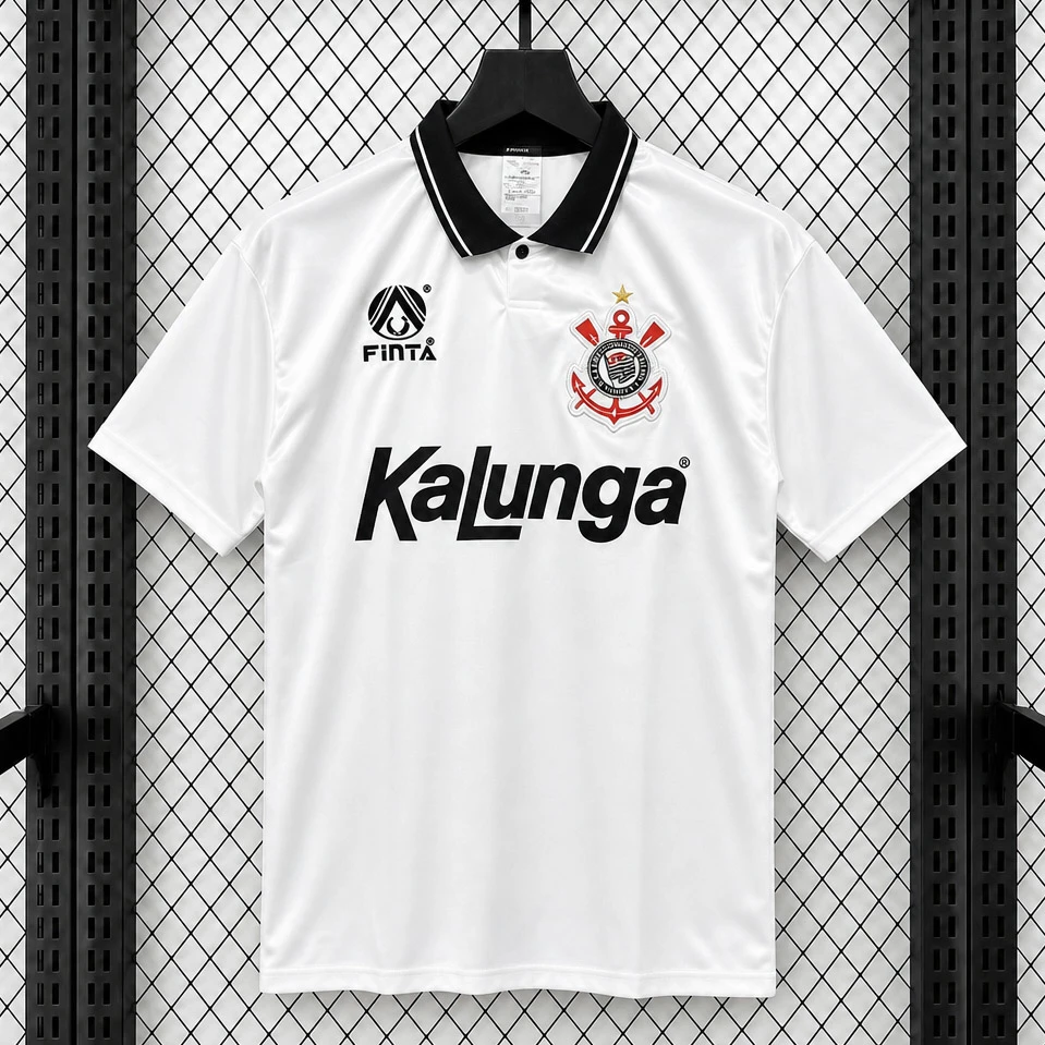 92/93/94 Corinthians Home Retro Soccer Jersey