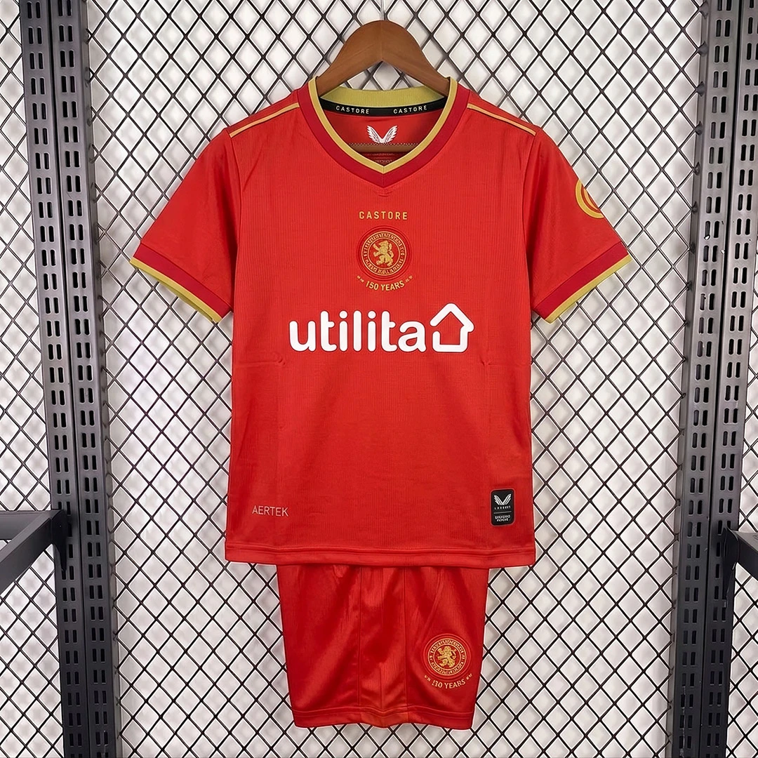 26/27 Middlesbrough FC Home Kids Soccer Jersey