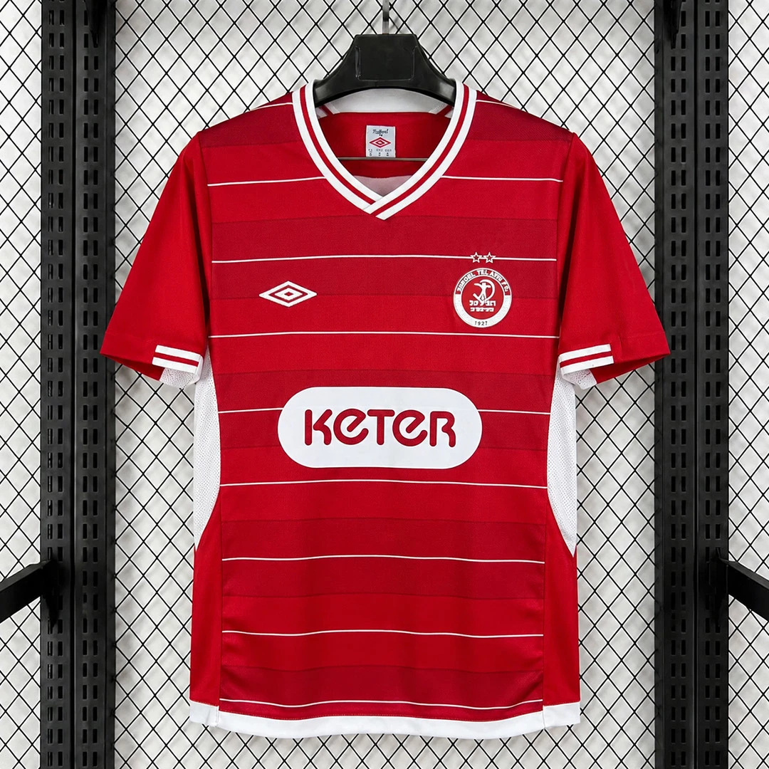 10/11 Hapoel Tel Aviv Home Retro Soccer Jersey