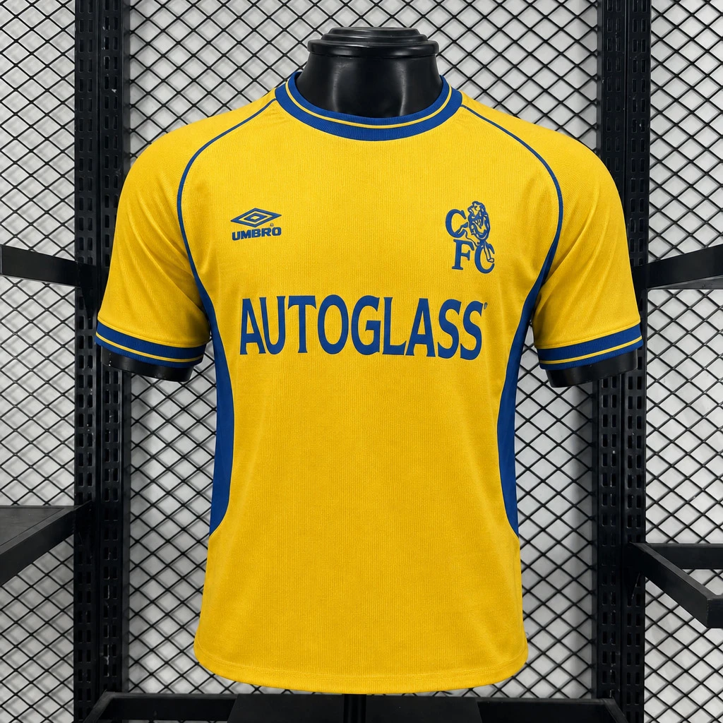 00/01 Chelsea Away Retro Soccer Jersey