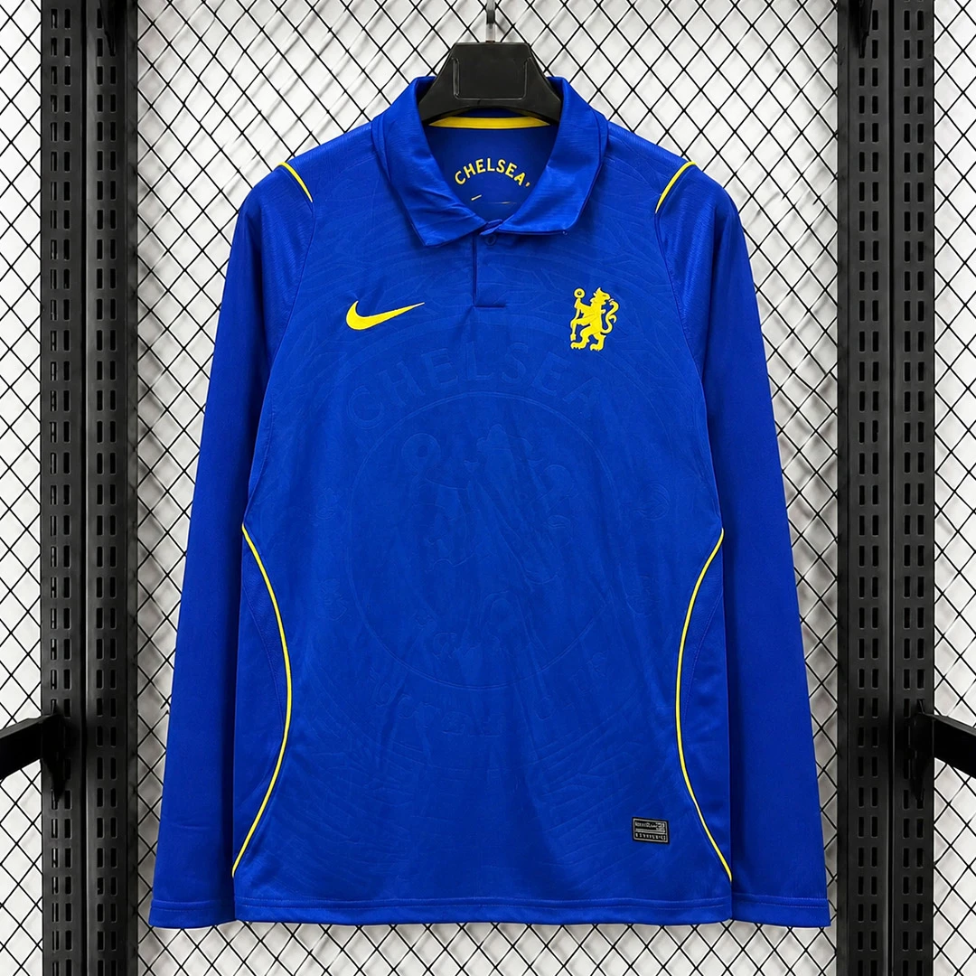 26/27 Chelsea Home Long Sleeve Soccer Jersey