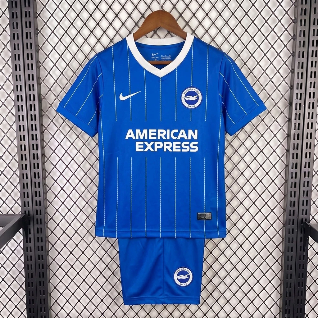 26/27 Brighton Home Kids Soccer Jersey
