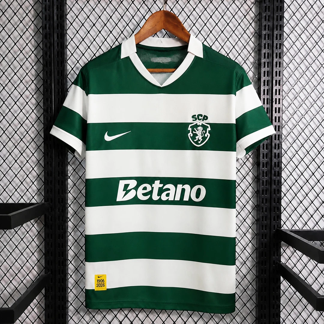 26/27 Sporting CP Lisbon Home Soccer Jersey