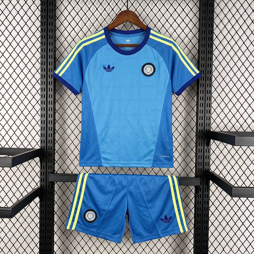26/27 Leeds United Goalkeeper 2 Kids Soccer Jersey
