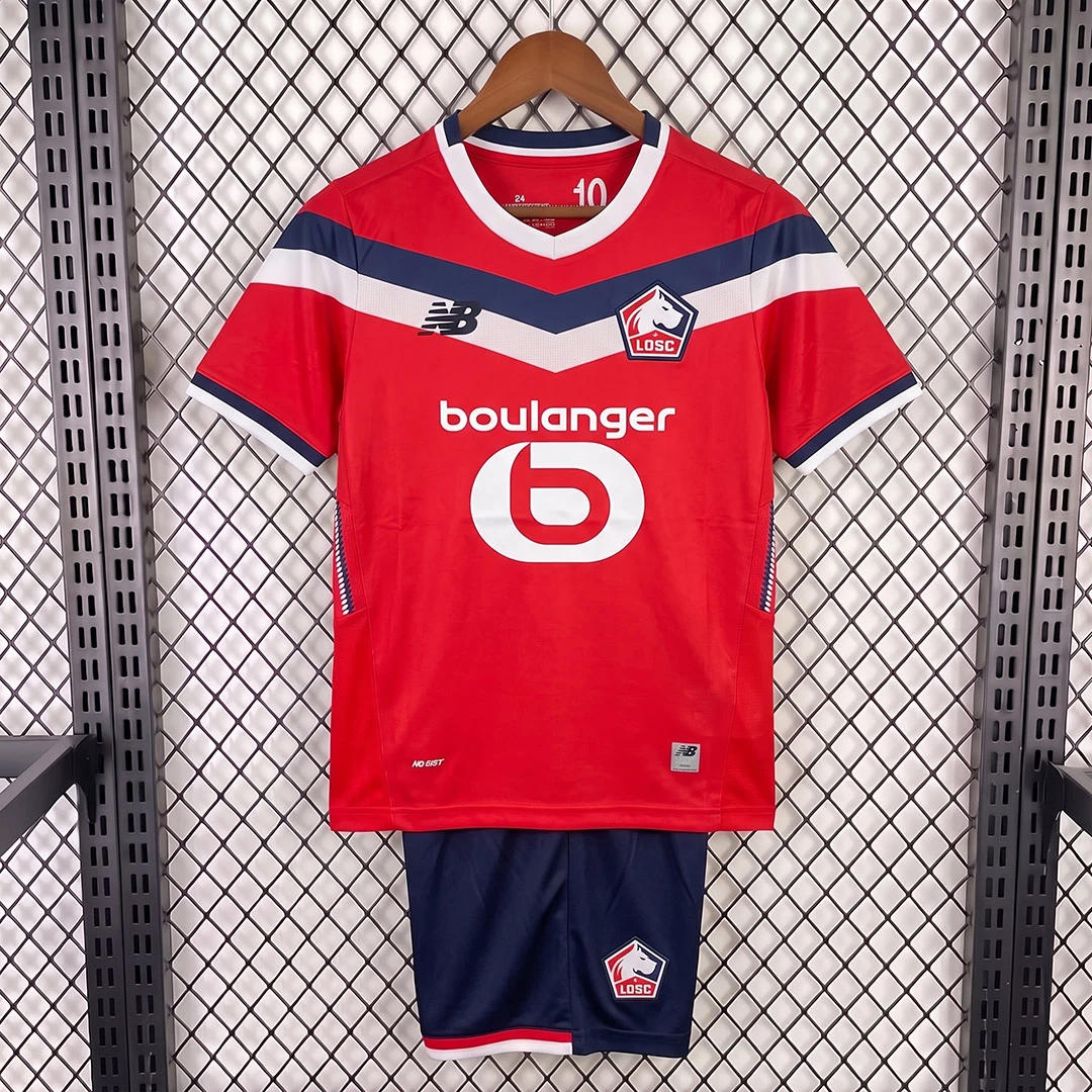 26/27 Lille Home Kids Soccer Jersey