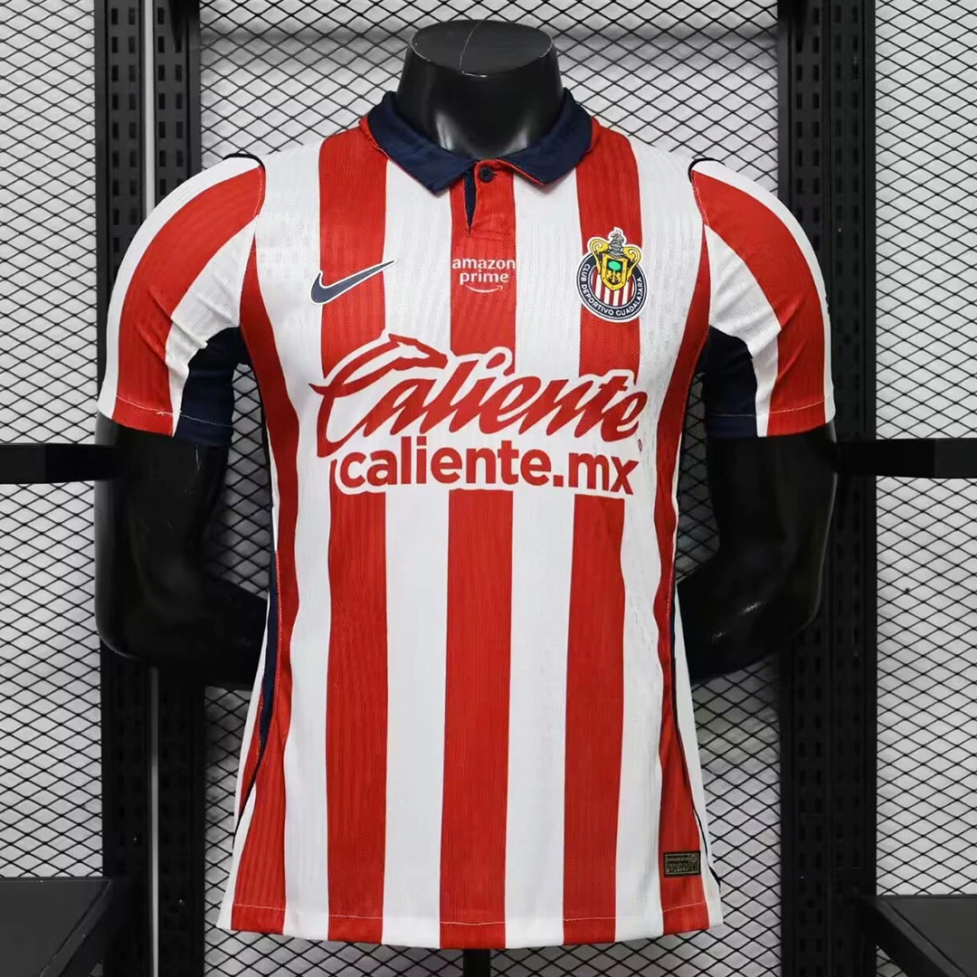 26/27 Chivas Home Player Version Soccer Jersey