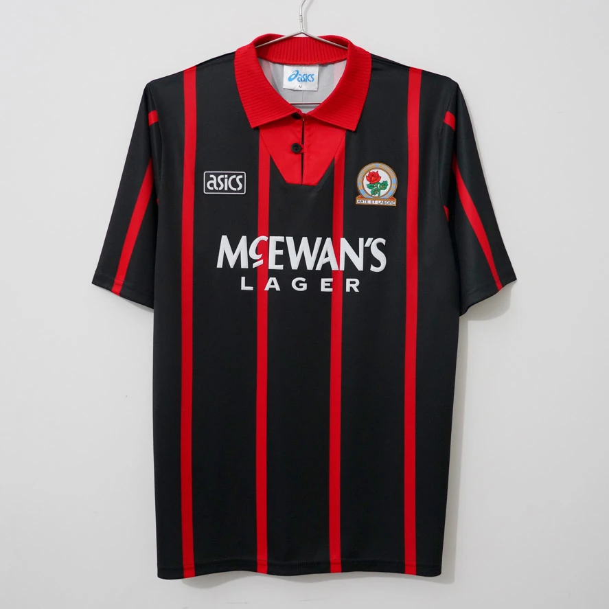 94/95 Blackburn Away Retro Soccer Jersey